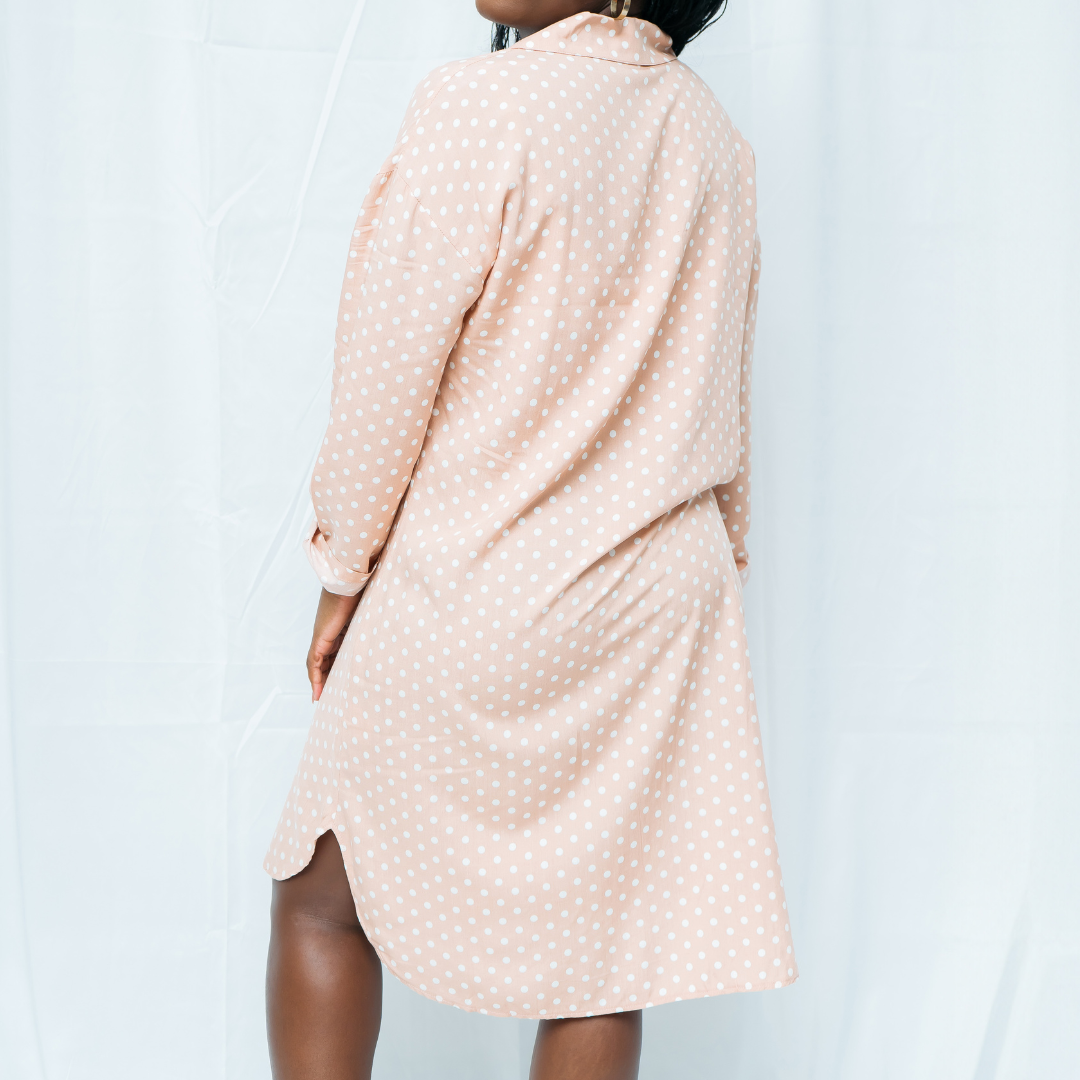 Blushing Polka Dot