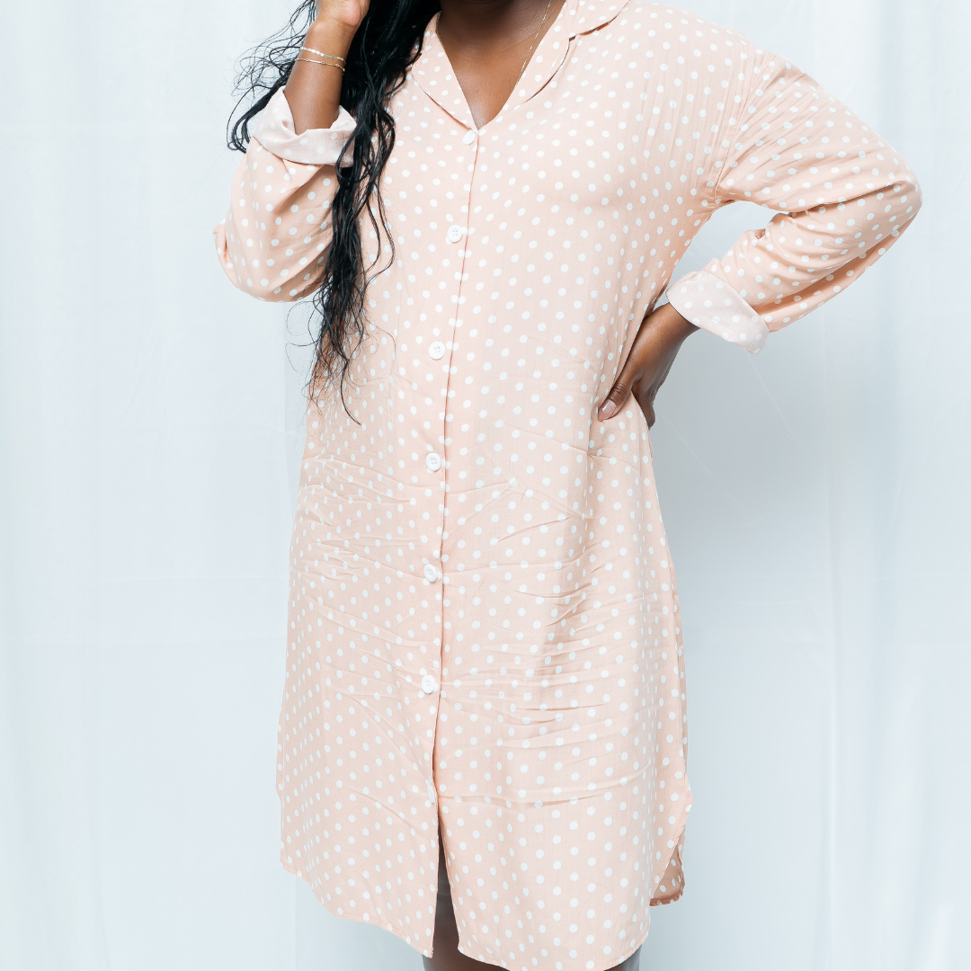 Blushing Polka Dot